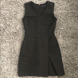 Tommy Hilfiger A Line Black & Gold Dress: LIKE NEW